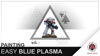 How to Paint Glowing Blue Plasma With Only 3 Colours - Warhammer 40,000