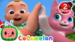 High Five Song 🫸🏻 | Cocomelon - Nursery Rhymes | Fun Cartoons For Kids