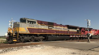 Canadian Pacific Heritage Unit Leads Train 247