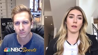 Mikaela Shiffrin taking stock, adjusting to life without dad | Distanced Training | NBC Sports