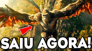 URGENTE! SAIU NOVAS CENAS de GODZILLA X KONG O NOVO IMPERIO