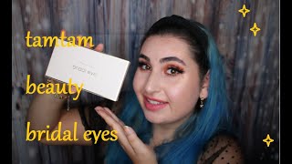 ich teste die tamtam beauty bridal eyes Lidschatten Palette