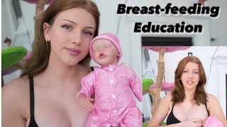 Breast-feeding tutorial 2024 [4k] By MSBlooms AKA MsFiiire #breastfeeding #tutorial