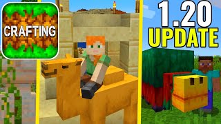 I PLAYED ONE BLOCK SKYBLOCK in NEW Crafting and Building 1.20 UPDATE!!!