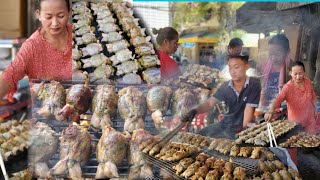 It's unbelievable that 500 grilled frogs a day were sold in one big morning 1.25$ only Delicious..