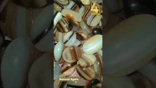 Natural chalcedony agate gemstone | #shorts #agate #quartz #jewelry #viral