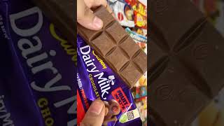 Dairy milk fruit and nut chocolate