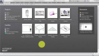 Module 3: Unit 9: Revit Architecture: Projects, Templates and Families