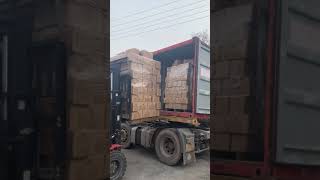 Loading container