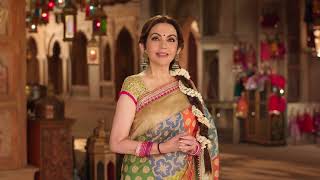 Mrs. Nita Ambani Seeks Blessings For Anant Ambani and Radhika Merchant's Wedding