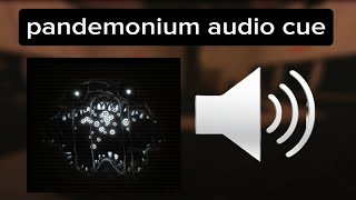 Roblox pressure pandemonium audio cue