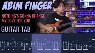 Abim Finger - Nothing's Gonna Change My Love For You - Guitar Tab Lesson