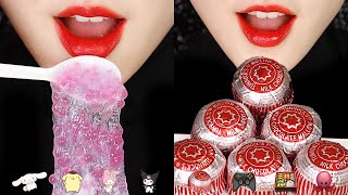 CHOCOLATE MARSHMALLOW ASMR, SANRIO CHARACTER FOOD EATING SOUND ASMR 🎮