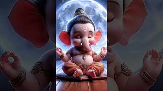 Ganpati bappa morya Animation Video ✨#shortsfeed #shorts #3d