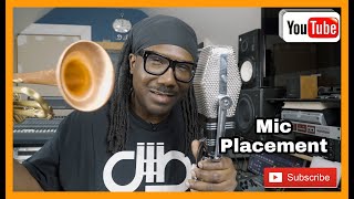 Trumpet Microphone Placement In the Studio