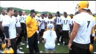 SIKIDS.com: Pittsburgh Steelers Practive Visit, Part II