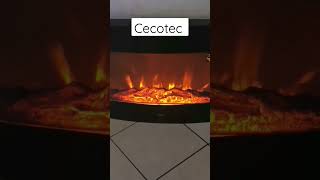 Caminetto elettrico Ready Warm 2600 Curved Flames cecotec 💞