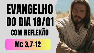 Evangelho do dia 18 de Janeiro , Mc 3, 7-12