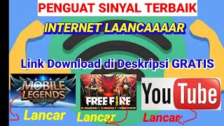 CARA MENGUATKAN SINYAL INTERNET PING STABIL