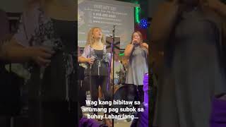 Wag kang bibitaw sa anumang pag subok ng buhay. #trending gusto ko ng bumitaw performance.