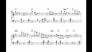 Kenny Barron - On The Sunny Side Of The Street (Transcription)