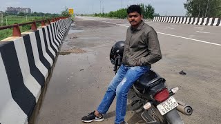 Solo Trip of Vrindavan on super splendor 125 cc