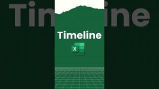 Timeline Slicer in Excel #excelhack #excelshortcuts #exceltips #exceleverywhere #exceltricks  #excel