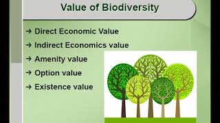 Value of Biodiversity