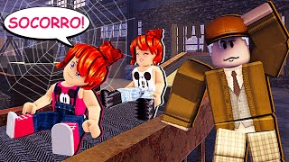 O SEGREDO da FÁBRICA de BONECAS ABANDONADA! (Roblox Dollworks Corp)