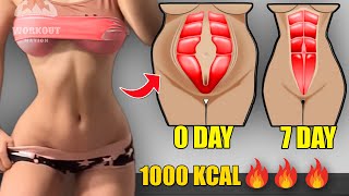 30 Min Standing Abs Exercises to Flat Stomach l Lose 3 Inch of Waist in 10 Days