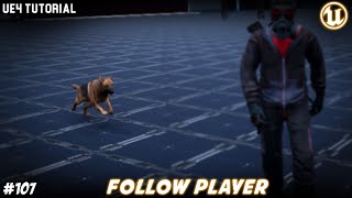 UE4: TUTORIAL #107 | Follow player (Companion/Pets)