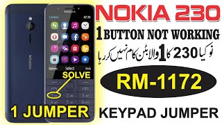 NOKIA 230(1) Button Keypad Issue Solve Jumper