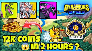 Claiming 12K coins in just 2 hours 😱🤩 || Dynamons World 🔥