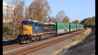 Railfanning NS & CSX Freight Trains on the Conrail Lehigh Line in New Jersey - October 2023