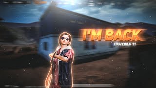 I'm Back ✨ iPhone 11 | 5 Finger Claw + Gyroscope | PUBG Mobile Montage