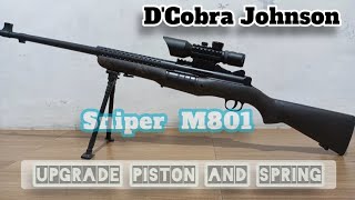 Sniper d'cobra not bolt action #airsoft #dcobra #sniper #M801