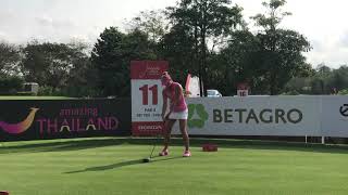 Honda LPGA Thailand 2019 Lexi Thompson’s Golf Swing at Siam Country Club Old Course