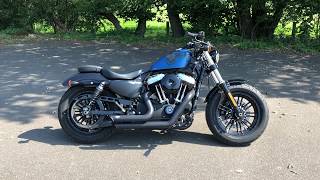 2018 Harley-Davidson XL1200X Anniversary Sportster Forty-Eight, Including Vance & Hines Shorts