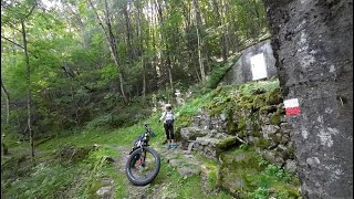 Da Cigolino a  San Giacomo Filippo in Fat bike passando da Sommarovina