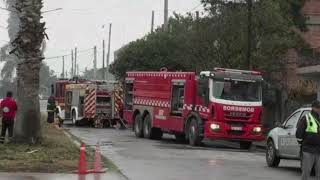 Se incendiaron tres casas y tres autos en Palpalá