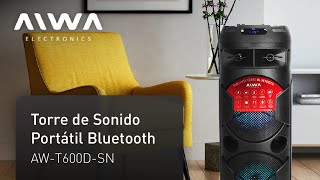 Torre de Sonido Línea Party AW-T600D-SN | AIWA ELECTRONICS