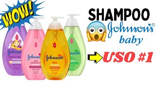 🔵SHAMPOO JOHNSON para cabello GRASO// [FUNCIONA?]😱