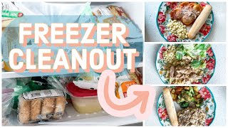 FREEZER CLEANOUT MEALS | Pantry Cooking Challenge