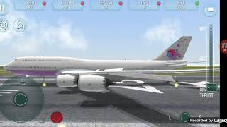 Take Off The Flight Simulator. Taking off from Oahu Airport