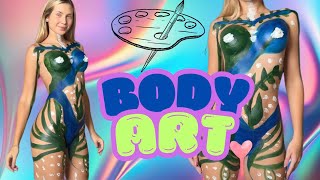 Body Art Sheer Try On Haul | Beginner Art Model Mia Sofi