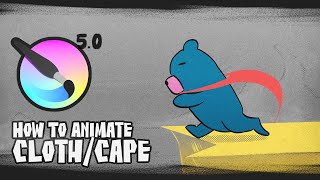 Animating A Cape (Cloth Animation) - Krita