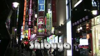 Tokyo sights - Omotesando, Harajuku, Shibuya (Music: Toshinori Kondo)