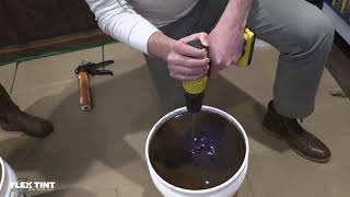 How to Mix Sashco's Flex Tint Jobsite Stain System