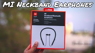 MI Neckband Bluetooth Earphones - Review | Hindi #MIneckband