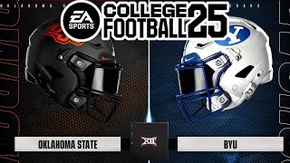 NCAAF LIVE🔴 Oklahoma State vs BYU | Week 8 Full Game - 2024 College Football 25